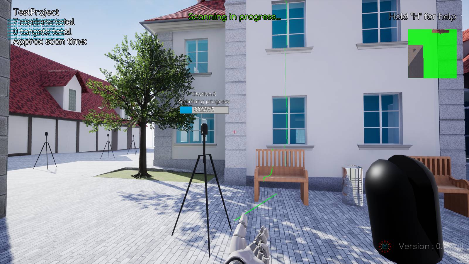 Live Scanning Visualization